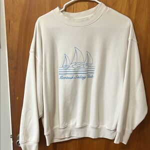 Montauk sailing club sweatshirt